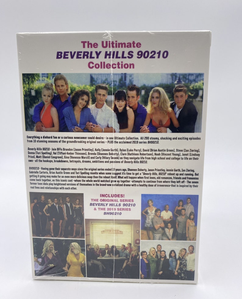 Beverly Hills 90210 DVD the Ultimate Collection Complete Series DVD New USA Etsy