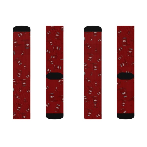 Dr Pepper Socks Etsy