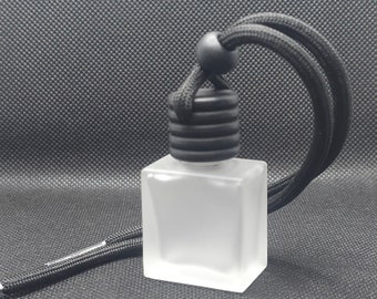 Car air freshener | Hanging Car Diffuser | car freshener | Frosted Glass