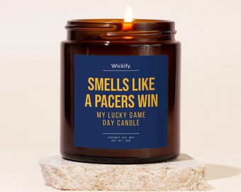 Smells Like A Pacers Win Candle, Pacers Candle, Pacers Gifts, Pacers Merch, Pacers Basketball, Pacers Decor, Game Day