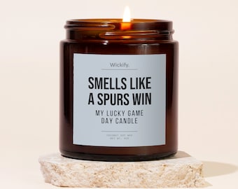 Smells Like A Spurs Win Candle, Spurs Candle, Spurs Gifts, Spurs Merch, Spurs Basketball, Spurs Decor, Game Day