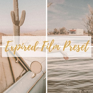8 Old Expired Film Camera Lightroom Presets for Mobile and Desktop Photo Editing