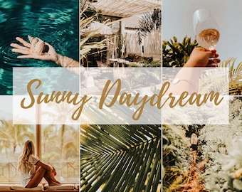 4 Sunny Daydream Lightroom Presets | Mobile Presets | Photo Editing Presets | Photo Editing Tools