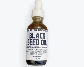 Black Seed Oil Tincture, Alcohol Free