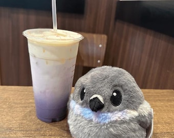 Pigeon Borb pluche | 4" grijze duif vogel knuffeldier, zintuiglijk vriendelijk knuffel | Kawaii schattig zachte geschenken knuffels knuffels ADHD Autisme