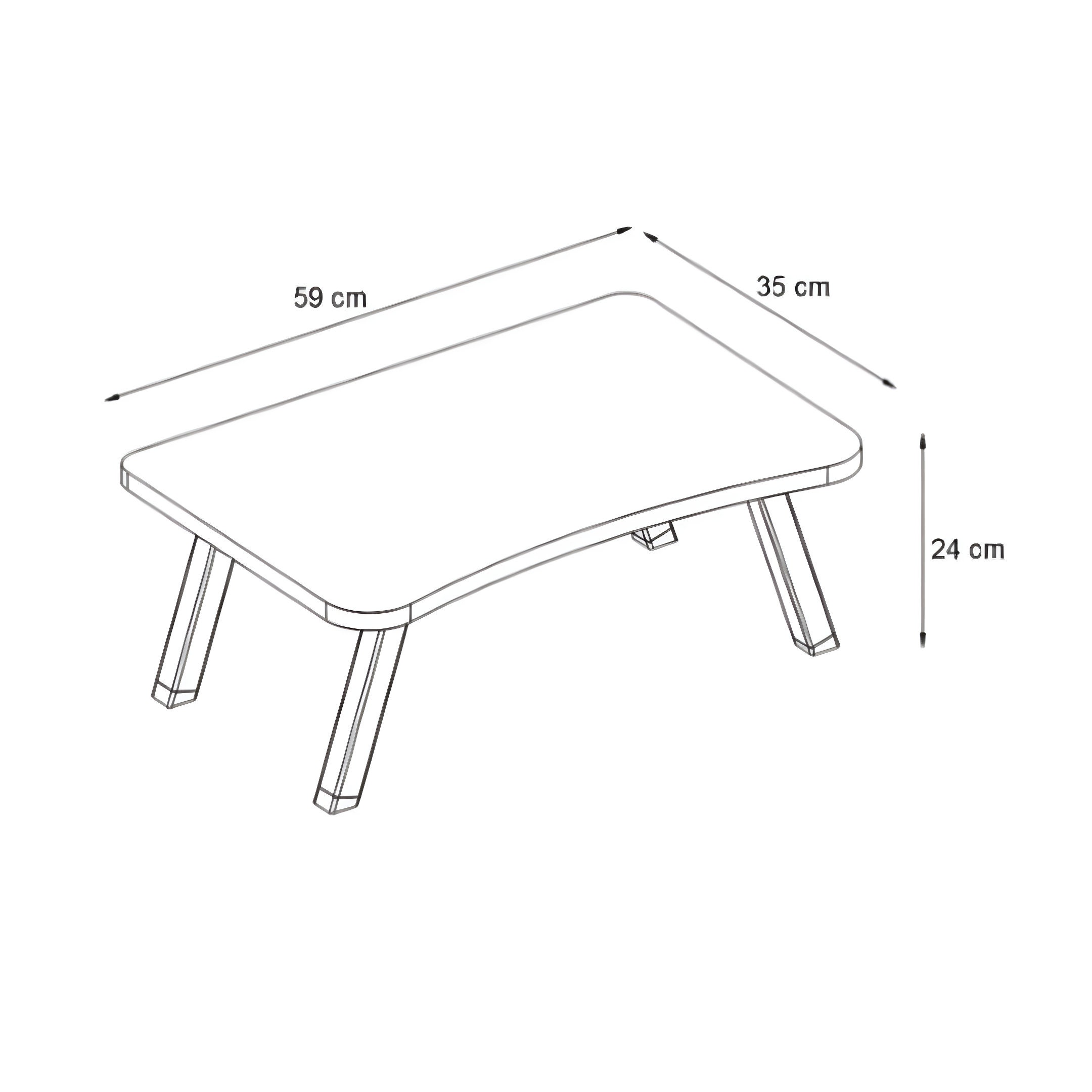 Wooden Laptop Standlaptop Bed Tray Breakfast Serving Tray Etsy