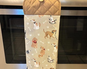 Toallas de cocina colgantes con temática de mascotas