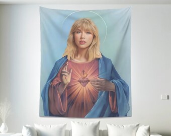 Taylor Swift Tapestry Funny Flag Cursed Tapestries Meme Banner Poster Wall Hanging Flag For College Dorm Bedroom Decor