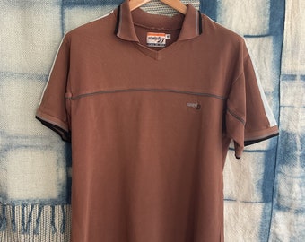 Polo - Shirt, Stanley B, braun, M