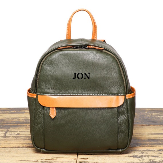 Petit sac à dos en cuir pour femme, sac à dos de voyage, sac à