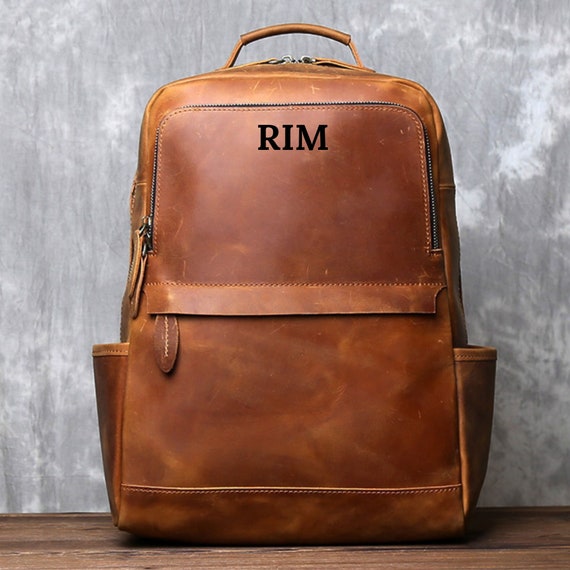 Mochila de cuero, Mochila de viaje para hombre, Mochila para computadora  portátil, Mochila de oficina, Bolso mochila, Cartera, Mochila escolar,