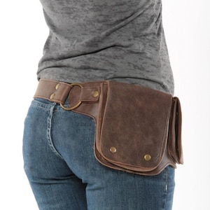 Riñonera de cuero, riñonera, billetera de cuero, funda de cuero para teléfono, riñonera, riñonera, funda de teléfono personalizada, regalo para él y para ella