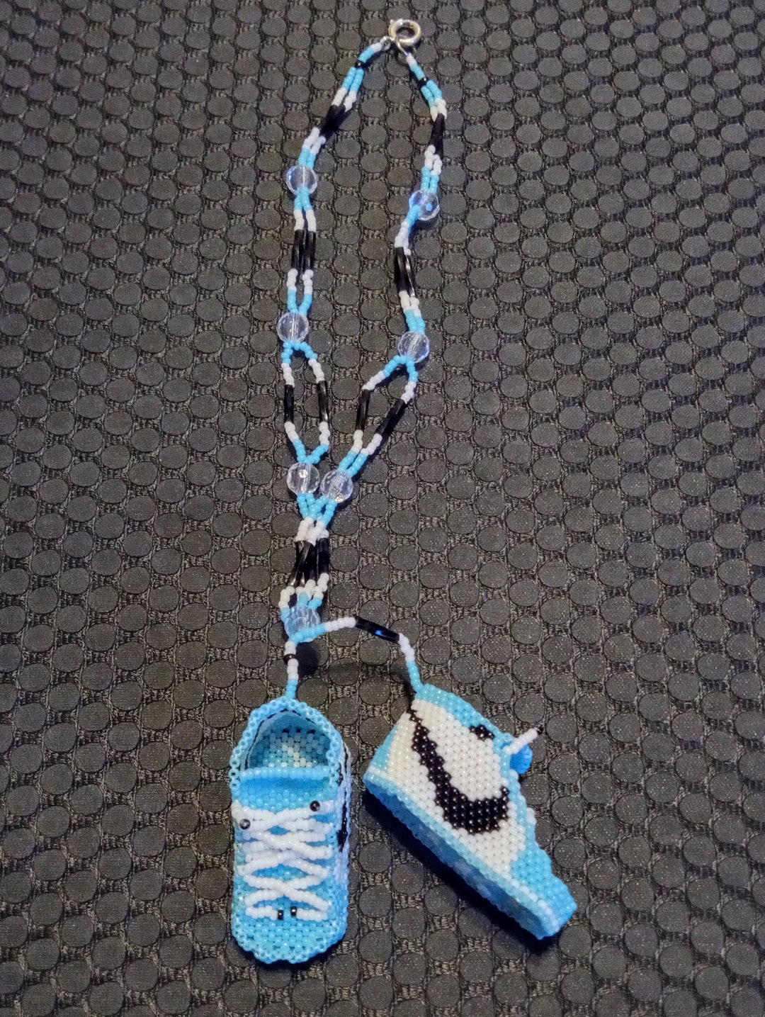 beaded nike shoes