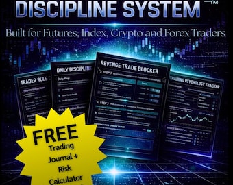 Sistema de Disciplina de Trading de 4 Semanas / Forex, Criptomonedas, Índices (PDF Imprimible)