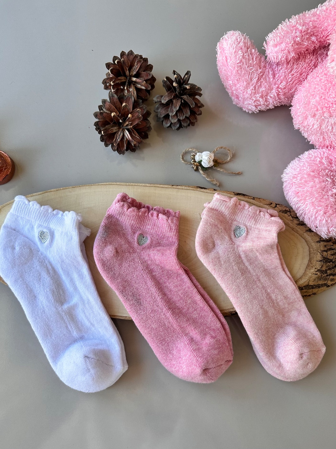 3 Pairs Baby Socks, Striped Socks, Baby Shower Gift, Baby Boy Socks