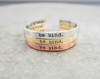 Be Kind Of A Bitch Bracelet, Be Kind Jewelry, Be Kind Of A Bitch, Gift For Sarcastic Friend, Affirmation Gift, Secret Message Bracelet Funny