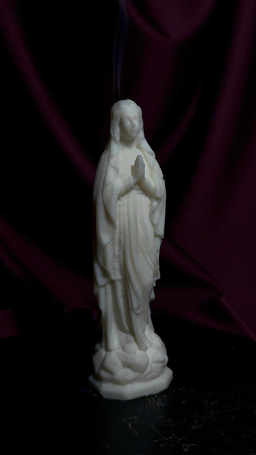 Mother Mary Candle, Virgin Mary Candle, Mary Candle, Jesus Candle