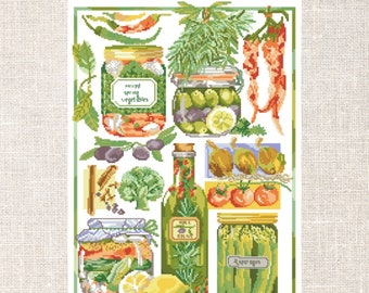 Sampler Cross Stitch Pattern PDF | Basket Cross Stitch Pattern | PDF ...