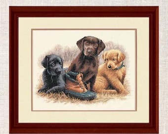Chew Toy Cross Stitch PDF Pattern Dog Counted cross stitch Instant PDF download