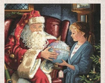 One Christmas Eve Cross Stitch PDF Pattern Christmas cross stitch Instant PDF download