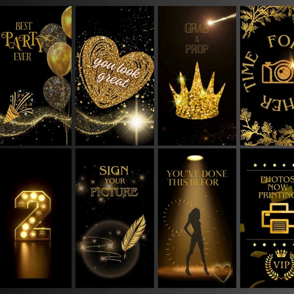 Mirror booth animations gold pack 2