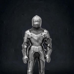 Full Wearable Medieval Knight Armour Suit-Handcrafted Steel Cosplay Costume-Collectible LARP Crusader Armor set