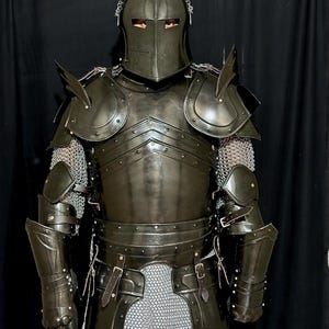 Barbuta Rüstung - Komplettes Set - Ritter für Cosplay LARP Reenactment & Display Bild 7