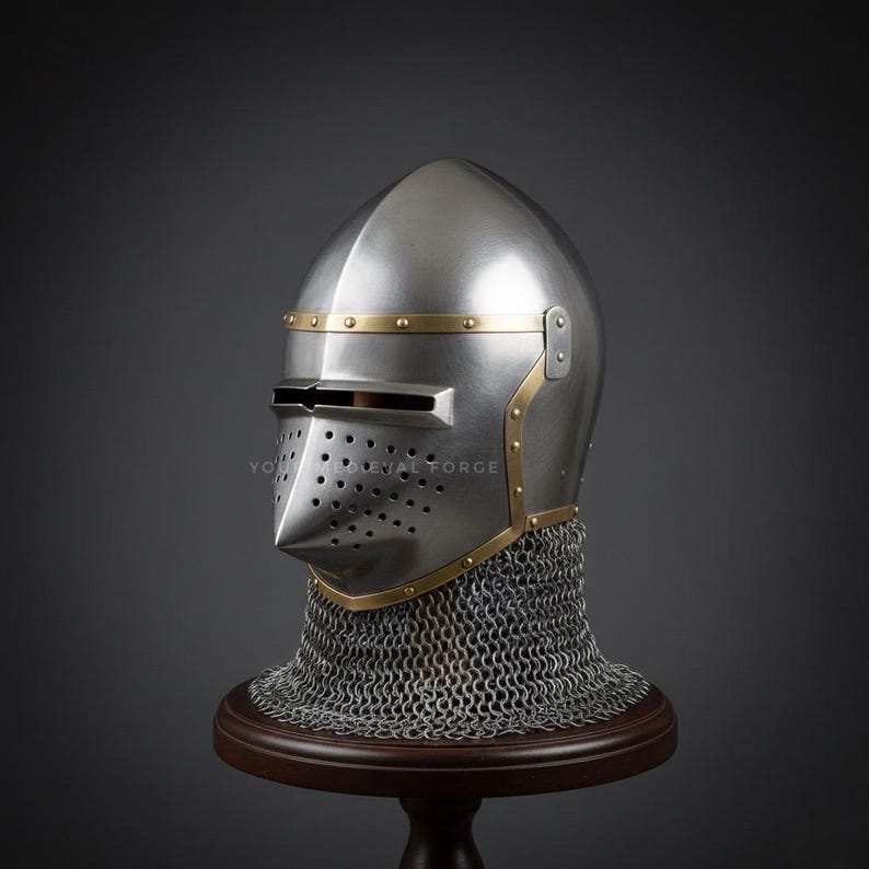 Full Steel Medieval Knight Armor Set | Wearable LARP Cosplay ...