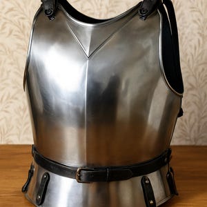 Medieval Steel Breastplate Armor: Knight Cosplay, LARP Reenactment