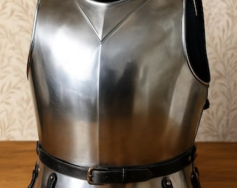 Medieval Steel Breastplate Armor: Knight Cosplay, LARP Reenactment