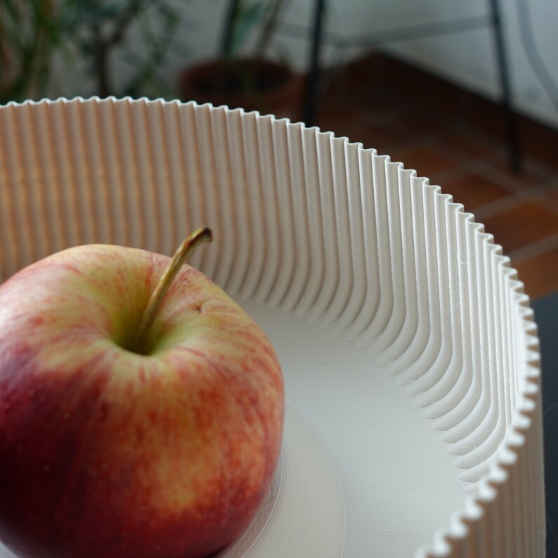 Fruit Bowl Fire Decorative Storage Bowl Modern Minimalist Design Durable & Unique image 8
