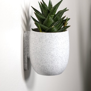 Wall Planter with Hidden Drip Tray - The Simple Planter | Plant Pot | Flower Pot | Wall Mounted