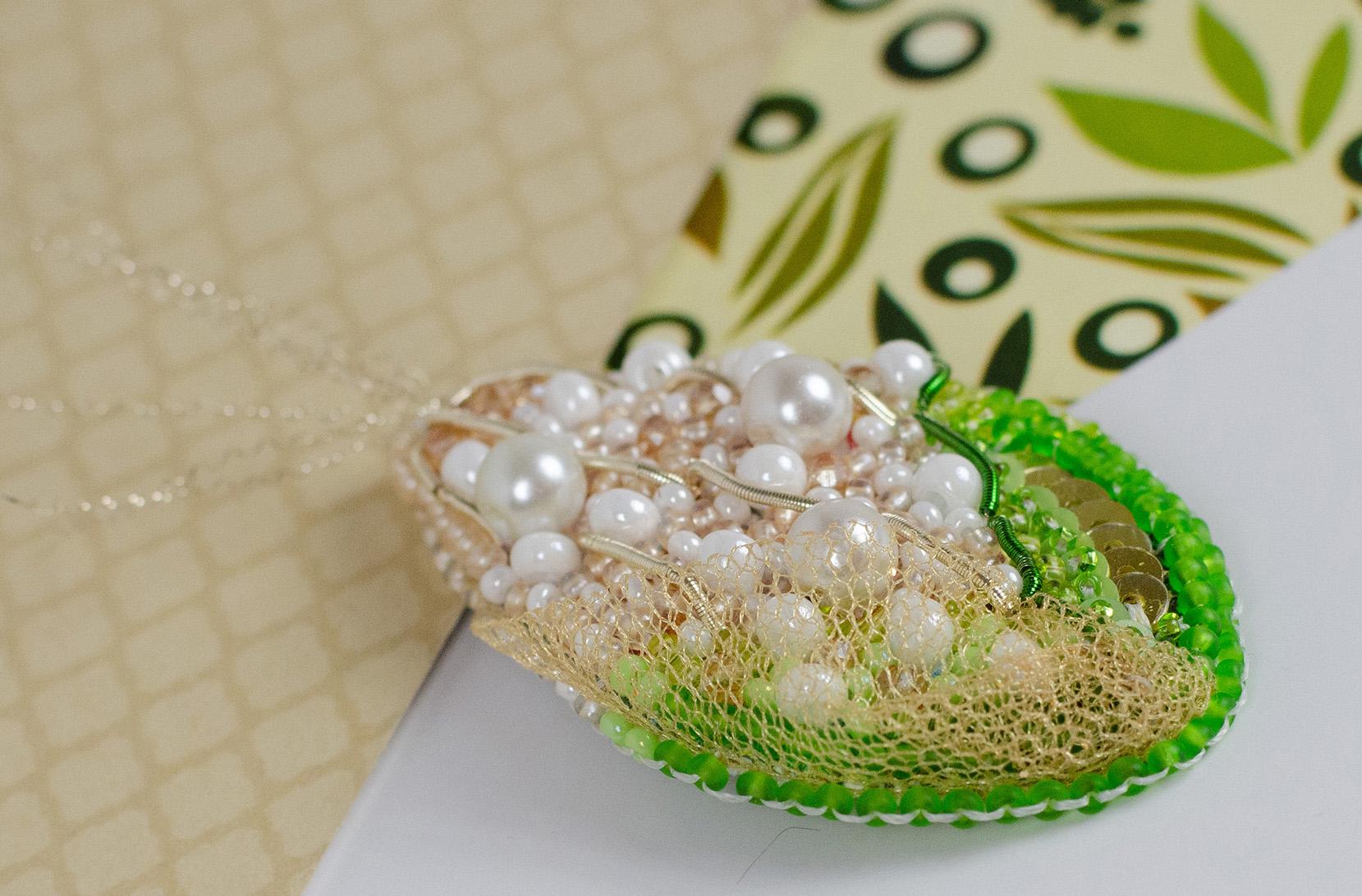 Kit De Perles Pour Création De Bijoux DIY - Broche, Amulette Et Broderie