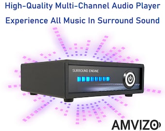 Motor envolvente: reproductor/procesador de audio multicanal de alta calidad