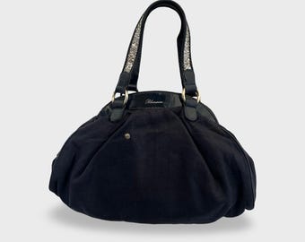 Blumarine 2000s Navy Mini Handbag