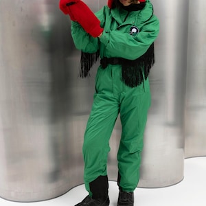 Winter jumpsuit, retro ski suit, Woman ski suit, Ski suit, bogner ski suit, 80s jumpsuit for woman, vintage ski