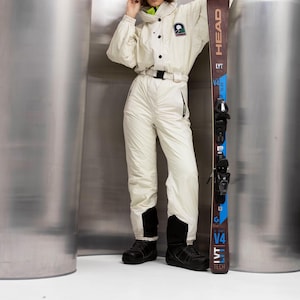 Ski suit, Woman ski suit,Winter jumpsuit, Retro ski suit,bogner ski suit, 80s jumpsuit for woman.