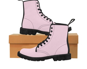 Eco Friendly and Stylish Women's Canvas Rose Boots Sustainable Fashion for Casual Everyday Wear