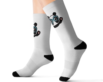 Panda Socks Adorable and Cozy Panda Inspired Footwear for Panda Lovers Perfect Gift for Moms, Dads, and Animal Enthusiasts