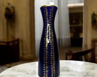 VINTAGE ALKA Kunst Kronach Bavaria Marion Gold Small Vase, Germany