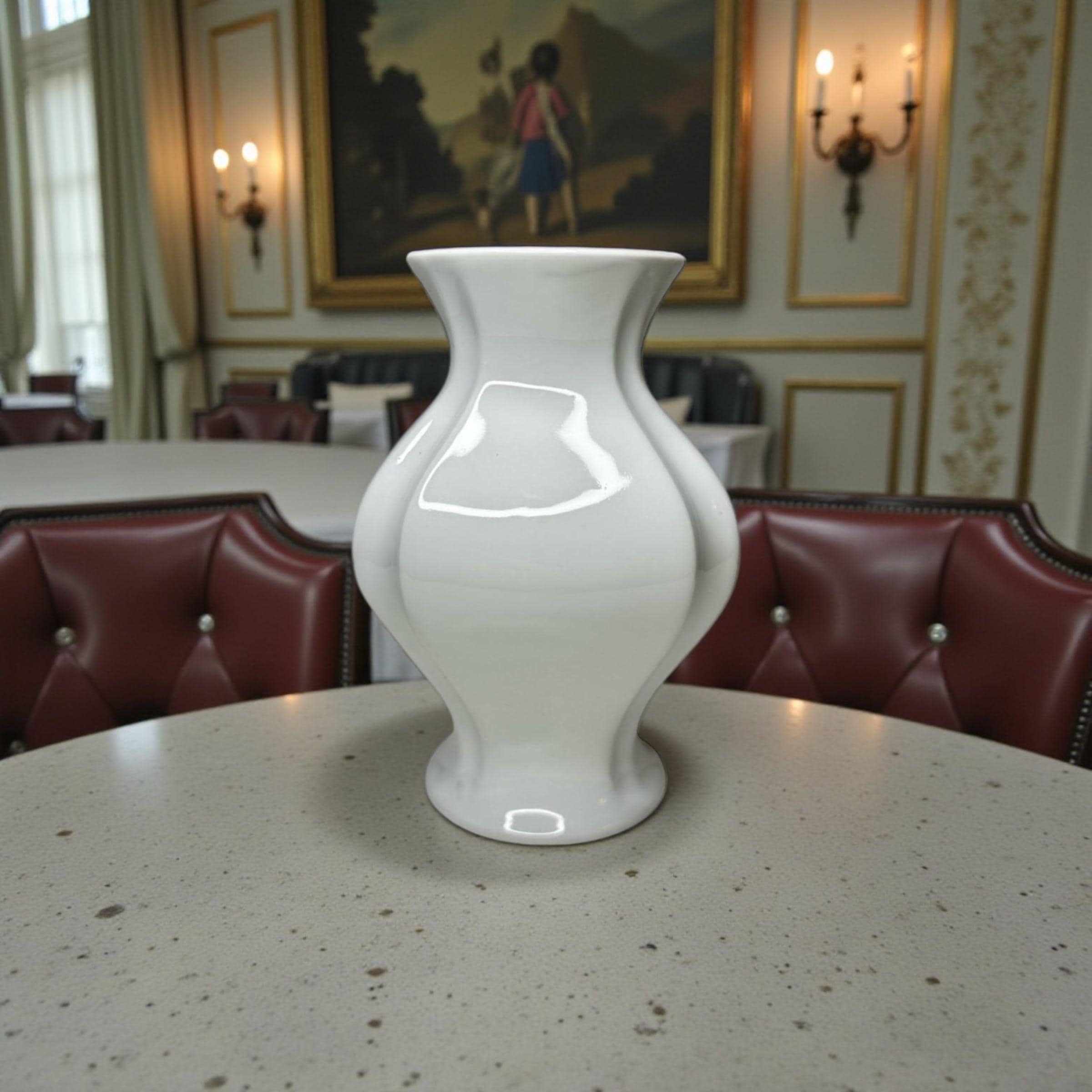 ヴィンテージKPMバイエルン磁器花瓶：ミッドセンチュリーモダンドイツ