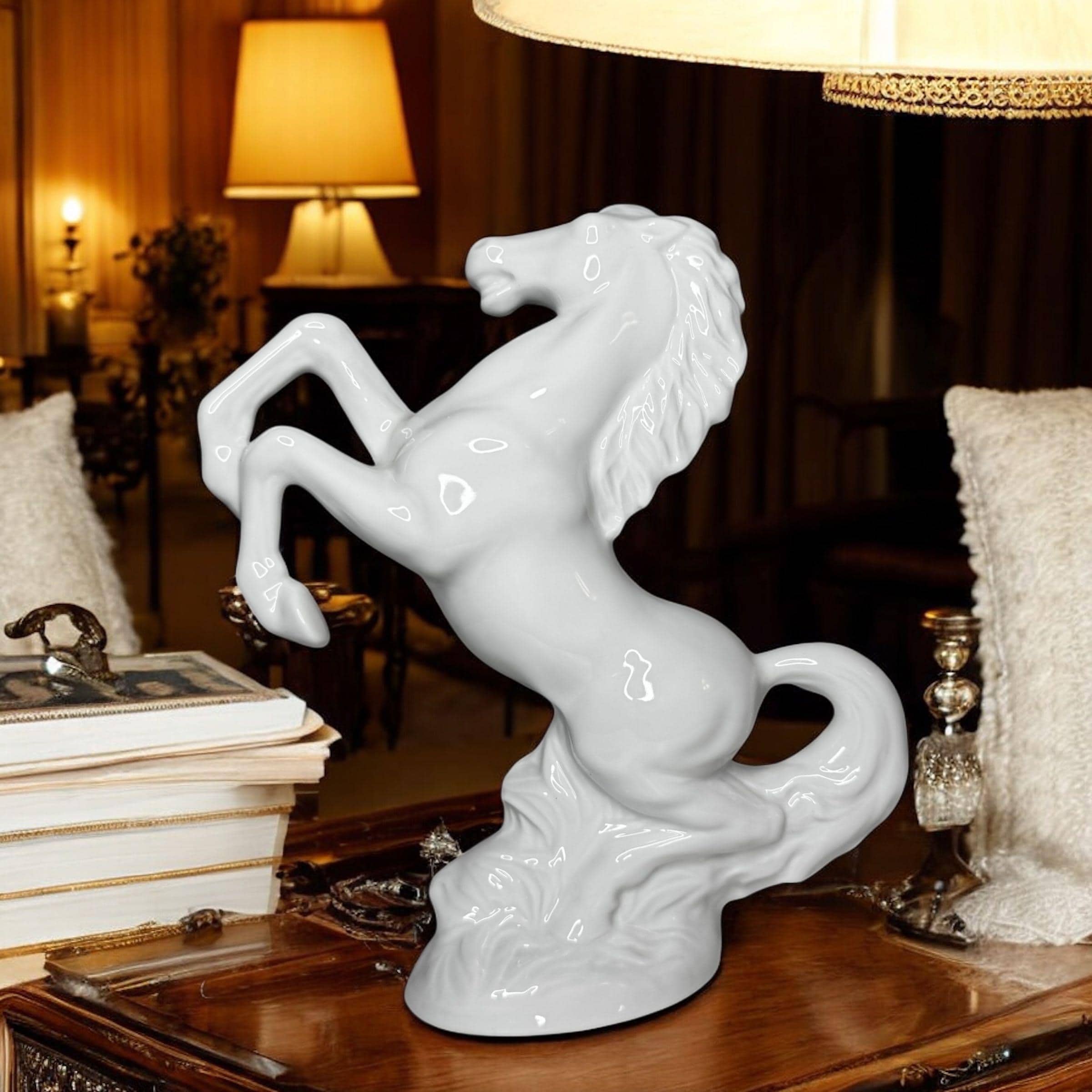 Porcelain horse figure - Etsy 日本