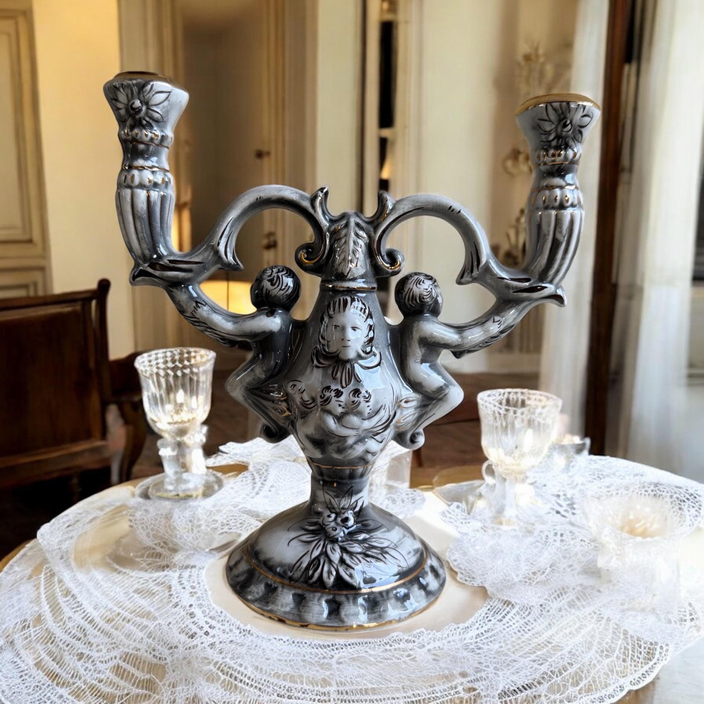 Grand Candélabre en bronze doré époque Napoléon III