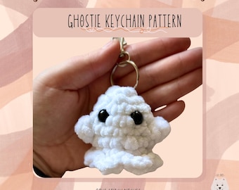 Ghostie nyckelringsvirkmönster