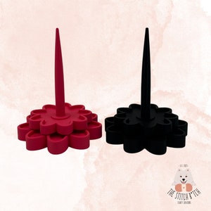 Flower Yarn Spinner and Holder