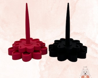Flower Yarn Spinner and Holder