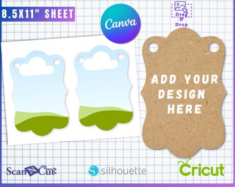 Bunting Banner Template | Bunting Flag Garland | 100% Editable | SVG, Canva, AI, PDF | Laser Cutting File | Cricut Silhouette Sublimation 08