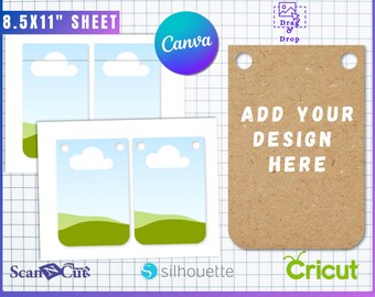Bunting Banner Template | Bunting Flag Garland | 100% Editable | SVG, Canva, AI, PDF | Laser Cutting File | Cricut Silhouette Sublimation 04