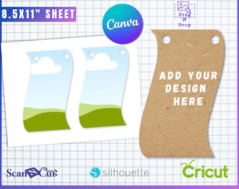 Bunting Banner Template: 100% Editable SVG, Canva, AI, PDF (Digital Download)