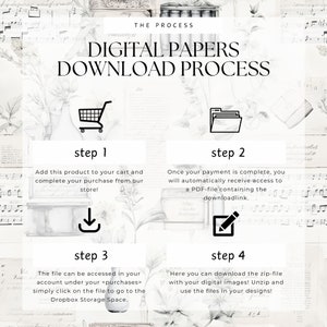 Creative Journal Collage Seamless Pattern Paper in JPG Watercolor ...